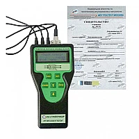 Поверка измерителя плотности теплового потока и температуры