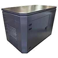 Тихий зимний кожух для генератора 1600 RAL 8019 (2 вентилятора)